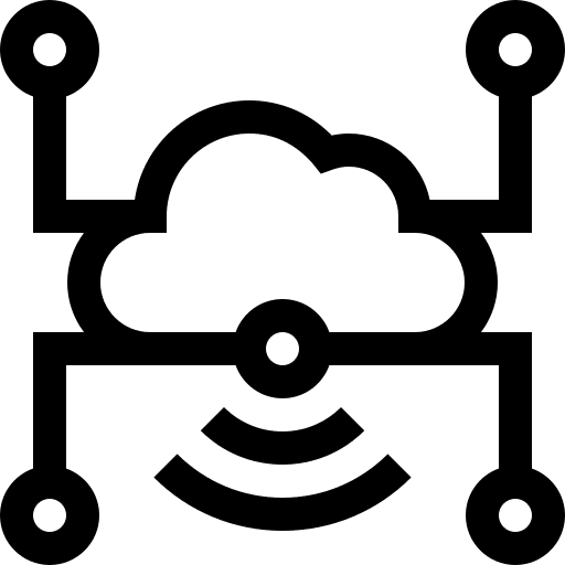 Cloud data wifi signal networking cloud computing icon Cloud data wifi signal networking cloud computing icon