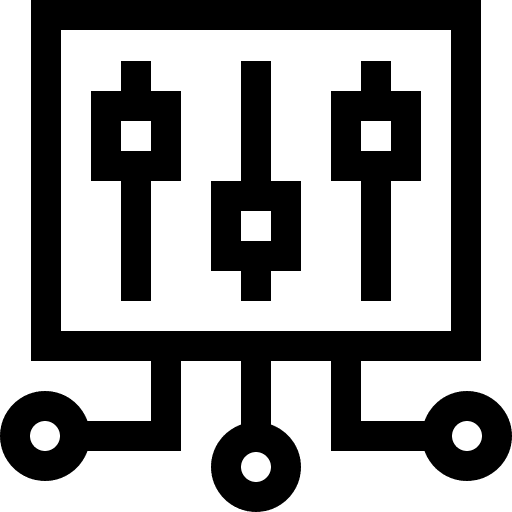 Control parameters settings adjustment icon Control parameters settings adjustment icon