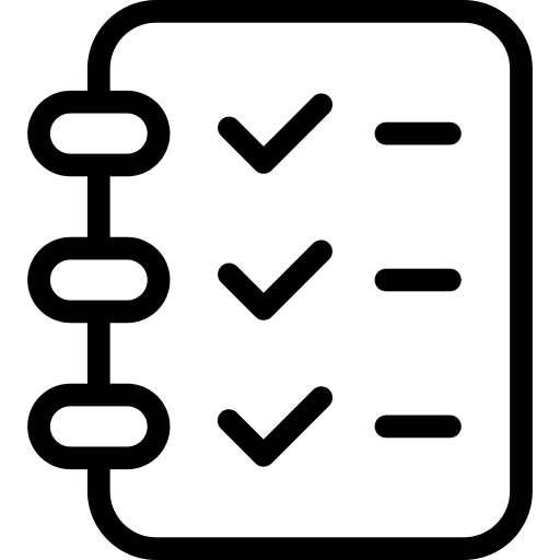 Plan study write education icon