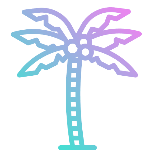 Palm tree palm tree botanical island icon Palm tree palm tree botanical island icon