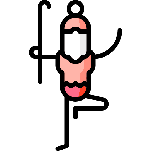 Yogi meditation beard man icon Yogi meditation beard man icon