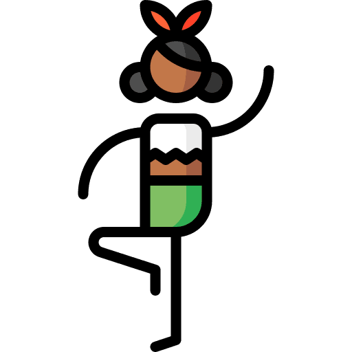 Yoga profile oriental user icon Yoga profile oriental user icon