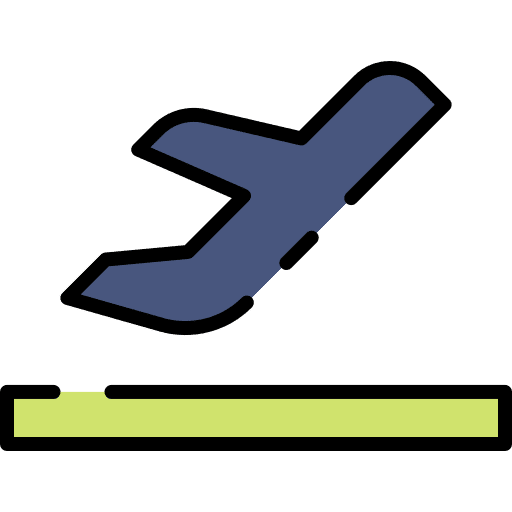 Departure aeroplane airport travel icon Departure aeroplane airport travel icon