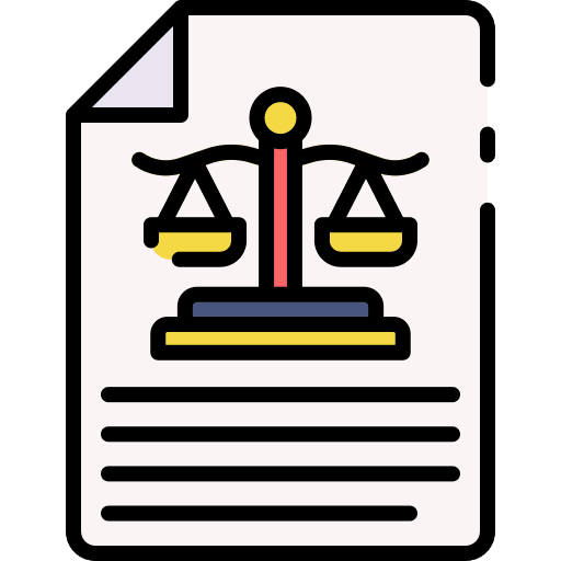 Law document balance miscellaneous icon Law document balance miscellaneous icon