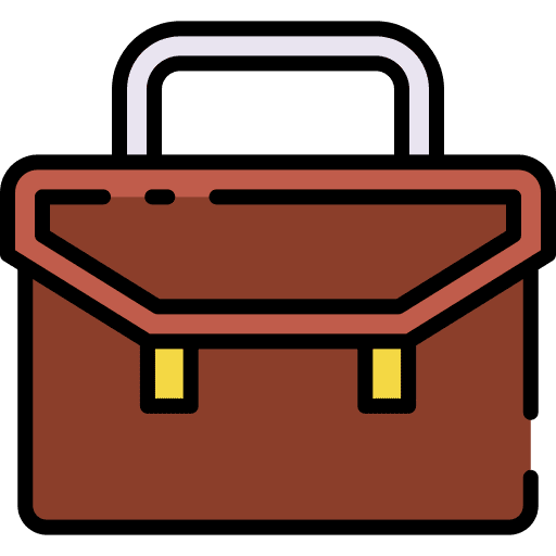 Briefcase education business suitcase icon Briefcase education business suitcase icon