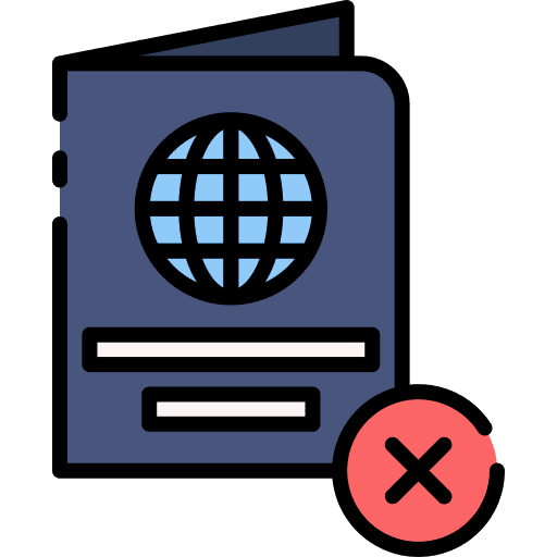 Passport control passport control police security icon Passport control passport control police security icon