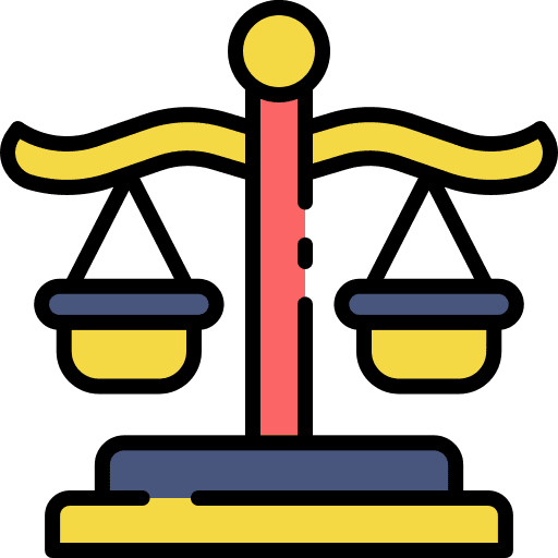 Scale miscellaneous legal justice icon Scale miscellaneous legal justice icon