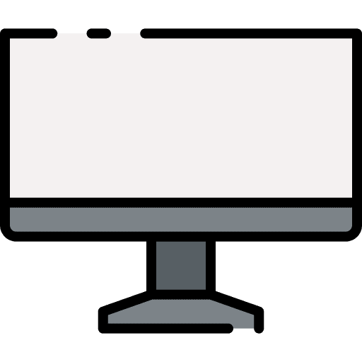 Computer tu tv television monitor icon Computer tu tv television monitor icon