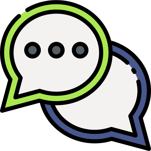 Messaging speech chat box communications icon Messaging speech chat box communications icon
