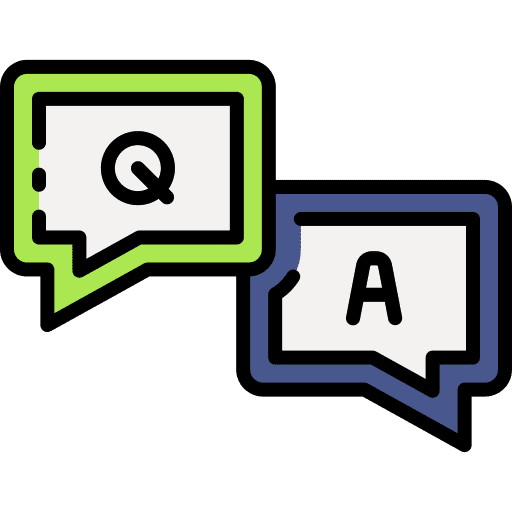 Question qa communications answer icon Question qa communications answer icon