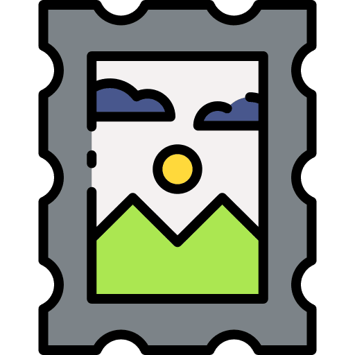 Stamp stamp communications post icon Stamp stamp communications post icon
