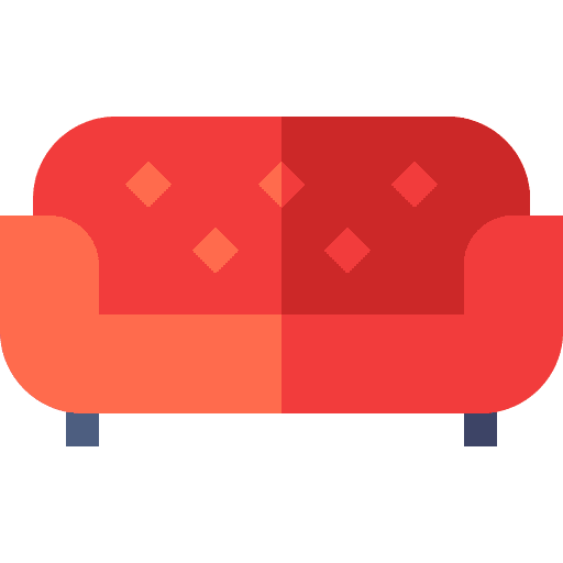 Sofa bed mattress room holidays icon Sofa bed mattress room holidays icon