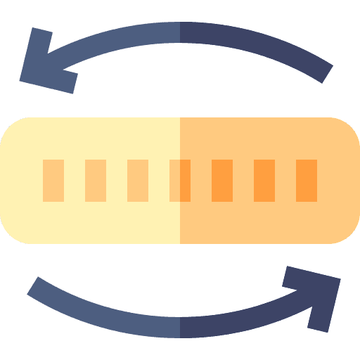 Mattress wellness spin turn icon Mattress wellness spin turn icon