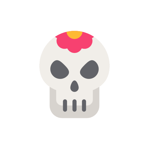 Skull skull horror death icon Skull skull horror death icon