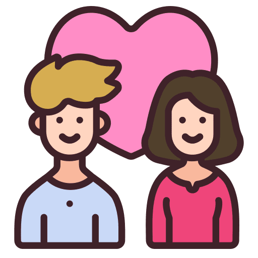 Couple husband couple wife icon