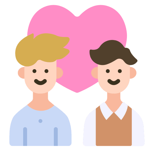 Couple man same sex couple icon Couple man same sex couple icon