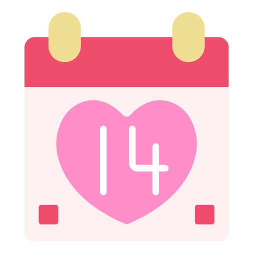 Valentines day february 14 heart valentines day icon Valentines day february 14 heart valentines day icon