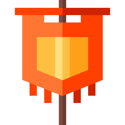 Banner cultures standard medieval icon
