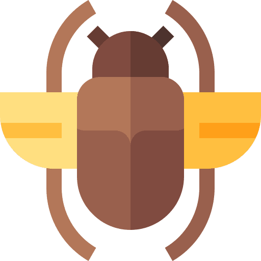 Beetle animal kingdom bug egypt icon Beetle animal kingdom bug egypt icon