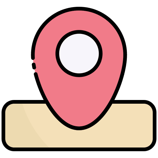 Placeholder region maps and location placeholder icon
