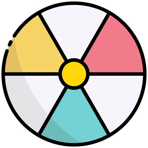 Beach ball beach ball summer hobbies and free time icon