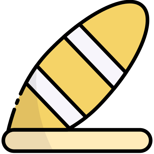 Surfing board summertime surfboard summer icon