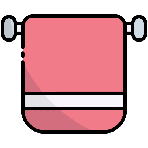 Towel rack furniture and household towel rack bathroom icon