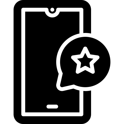 Smartphone smartphone customer satisfaction review icon