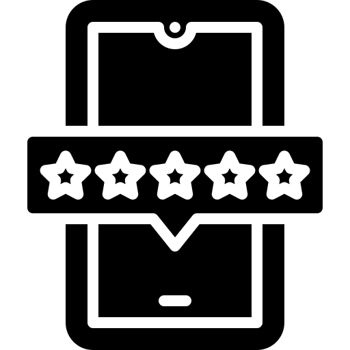 Smartphone smartphone mobile phone stars icon