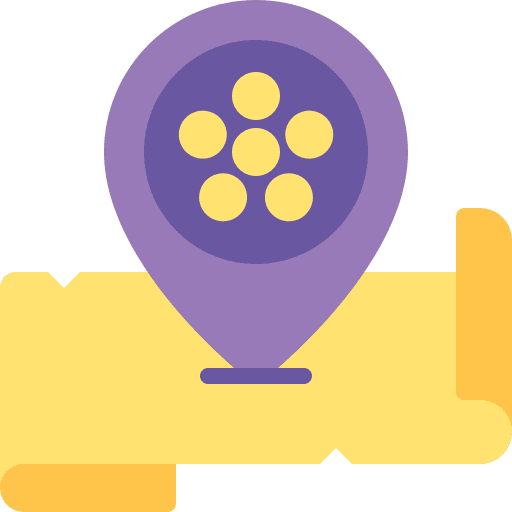 Map map maps and location cinema icon Map map maps and location cinema icon