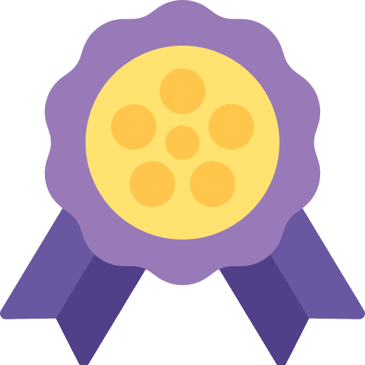 Medal film cinema award icon Medal film cinema award icon