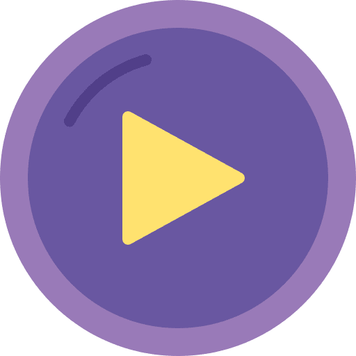 Play play multimedia option video player icon