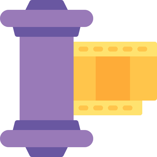 Film reel photographic film film reel camera icon Film reel photographic film film reel camera icon