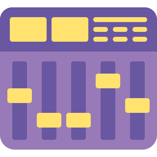 Sound mixer sound level music mixer music bars icon Sound mixer sound level music mixer music bars icon