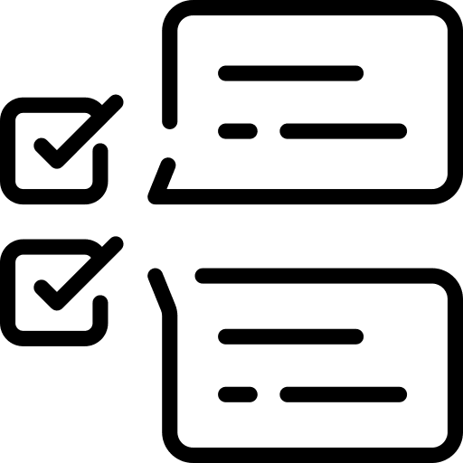 Check list quality control check list protocol icon Check list quality control check list protocol icon