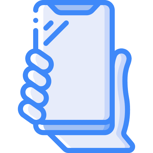 Smartphone phone call cellphone phone icon