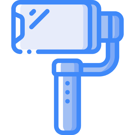 Stabilizer stabilizer stabilization mobile phone icon