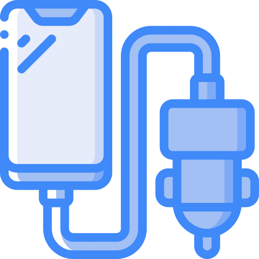 Smartphone car cigarette charger icon