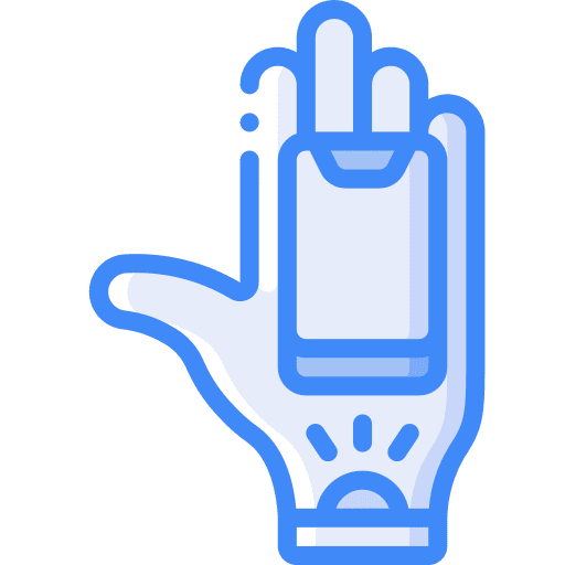 Hand hand projector wrist icon