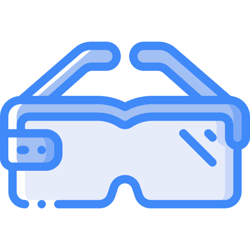 Smart glasses augmented reality virtual reality glasses vr glasses icon