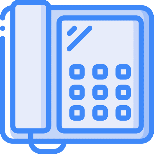 Telephone phone set phone call telephone call icon
