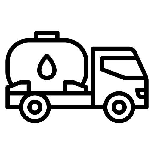 Delivery truck water delivery truck cargo truck icon