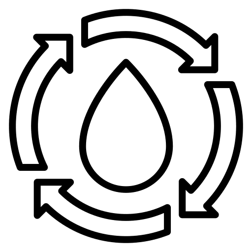 Water cycle nature circulation water cycle icon