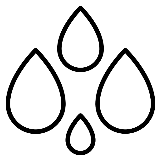 Water drops weather rain drop icon