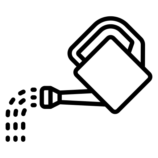 Watering can watering can equipment watering tool icon