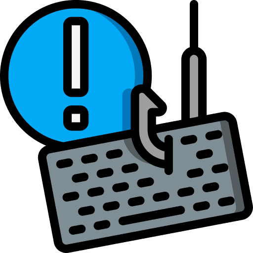 Alert alert hook keylogger icon
