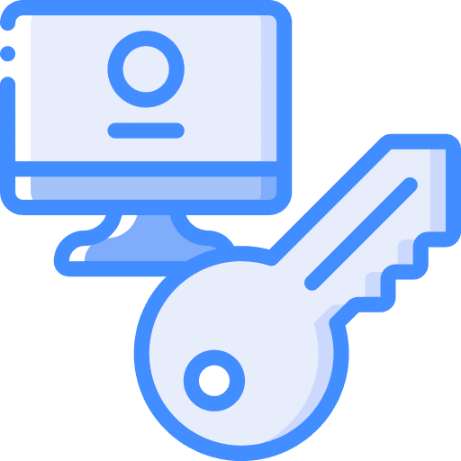 Desktop computer stealing user desktop computer icon