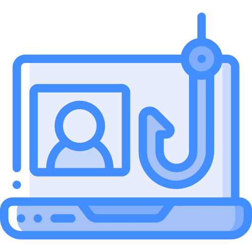 Laptop bait laptop stealing icon