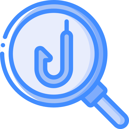 Magnifying glass security hacking magnifying glass icon