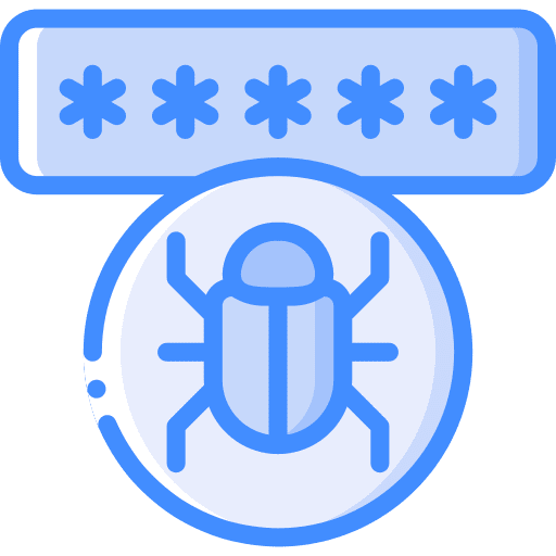 Password unprotected password bugged icon